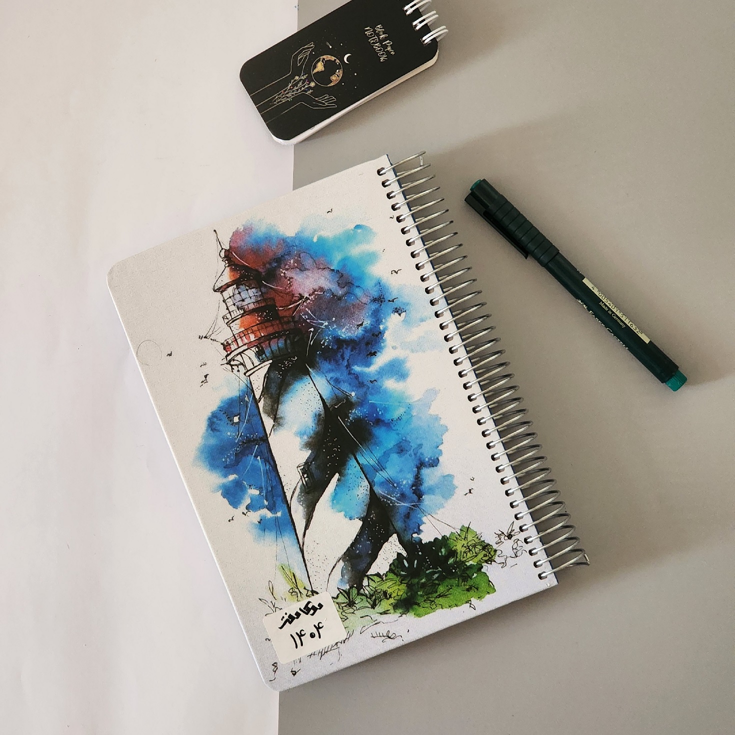 سررسید رقعی سیمی سلفونی